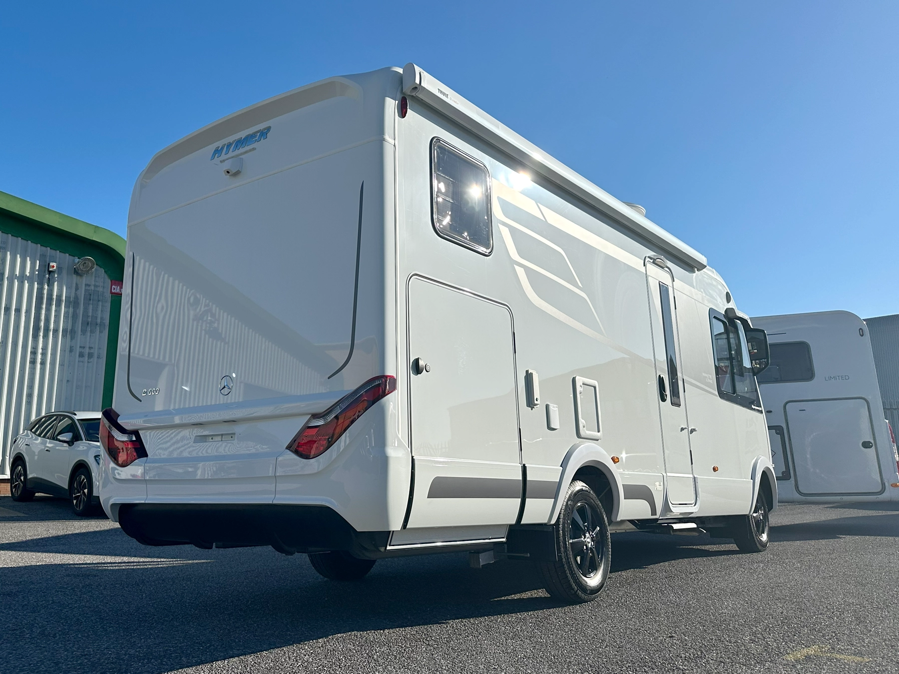 Hymer B-MC I 600 Whiteline Motorhome 7045 - Exterior Rear Right