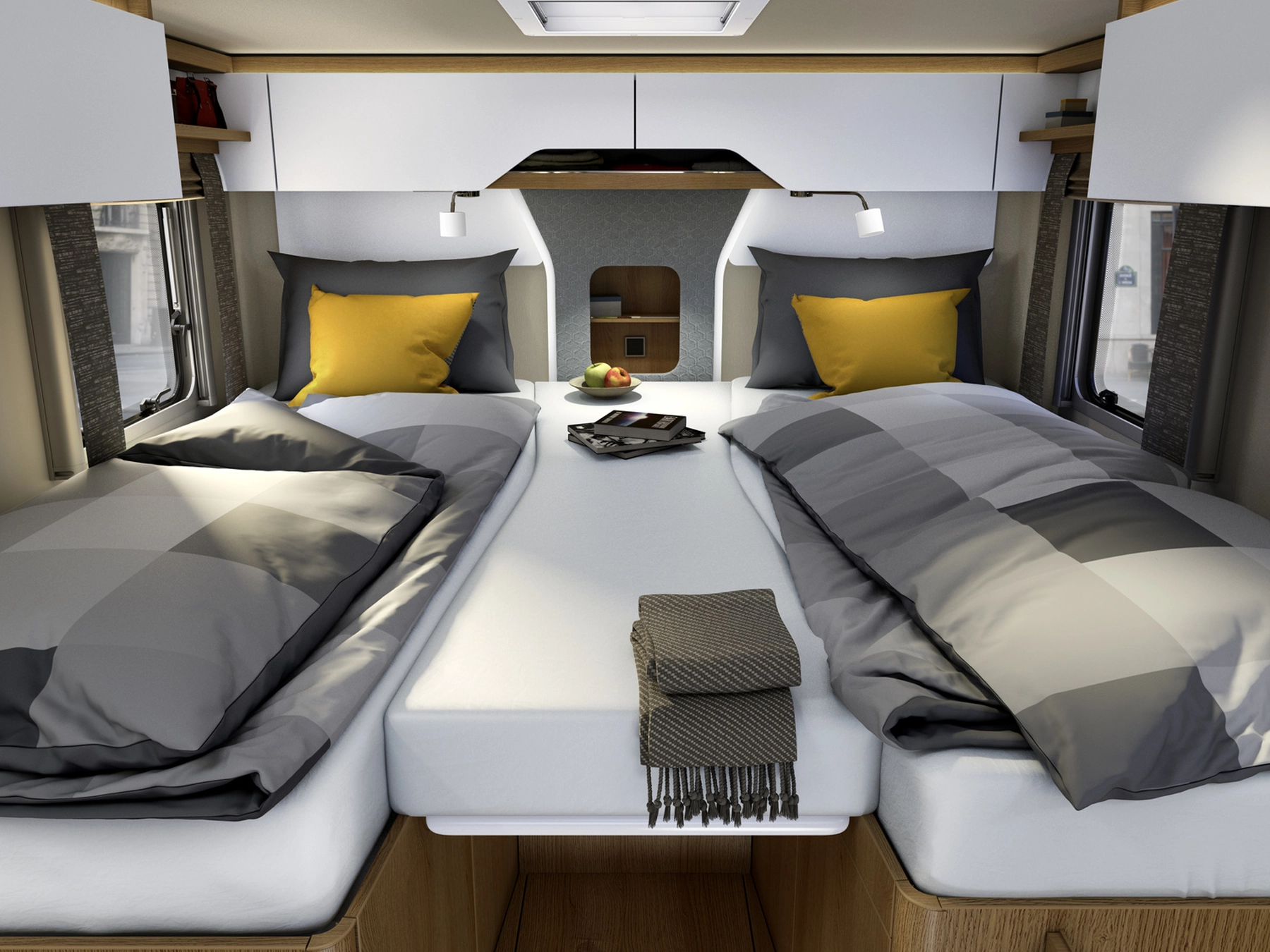 Hymer B-ML I 780 Motorhome - Bedroom Bed Insert