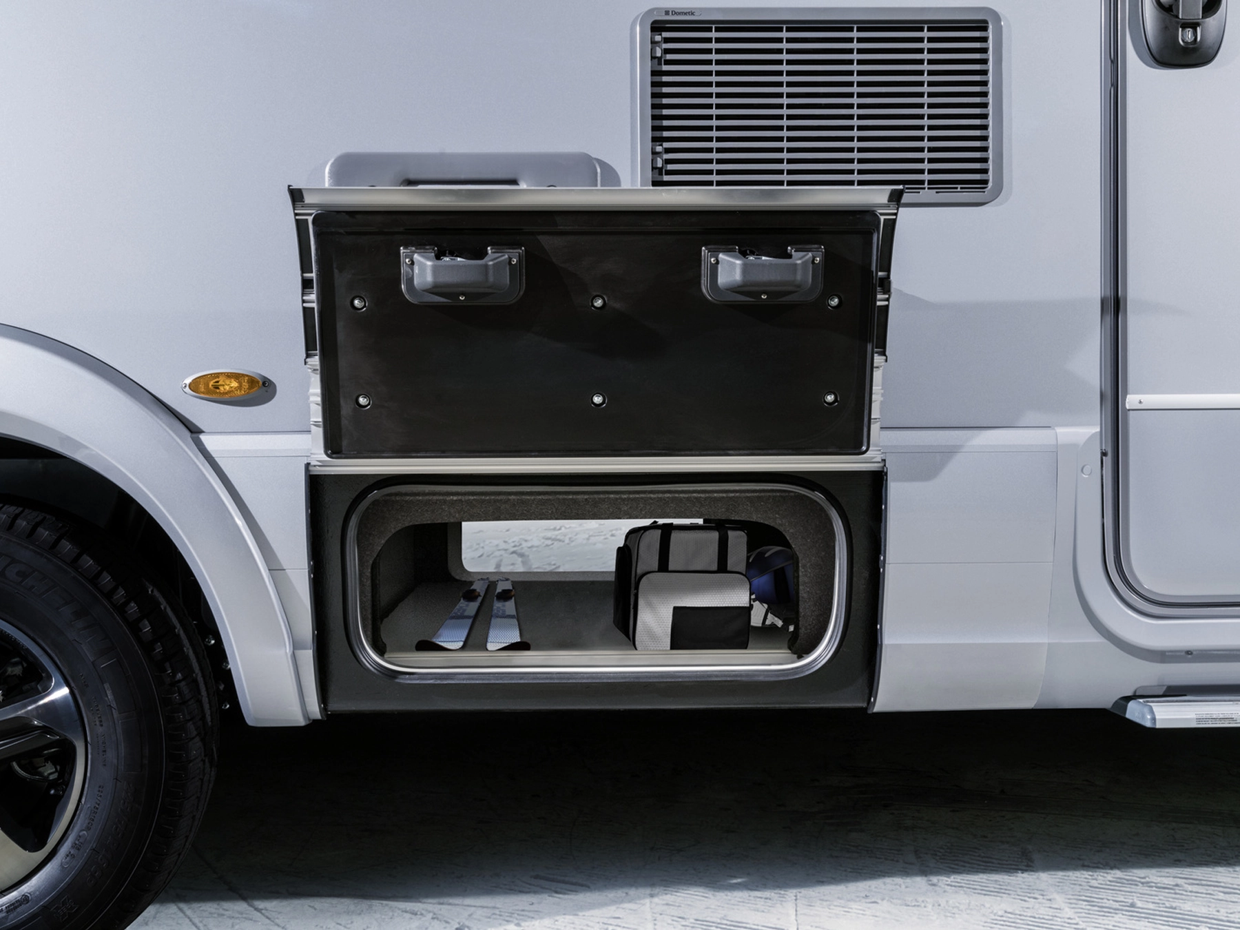 Hymer B-ML I 780 Motorhome - Exterior Storage Locker