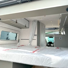 Hymer Grand Canyon Campervan 2611 - Bedroom From Rear