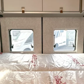 Hymer Grand Canyon Campervan 2611 - Bedroom Rear Doors