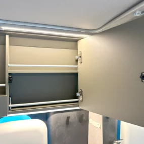 Hymer Grand Canyon Campervan 2611 - Washroom Storage