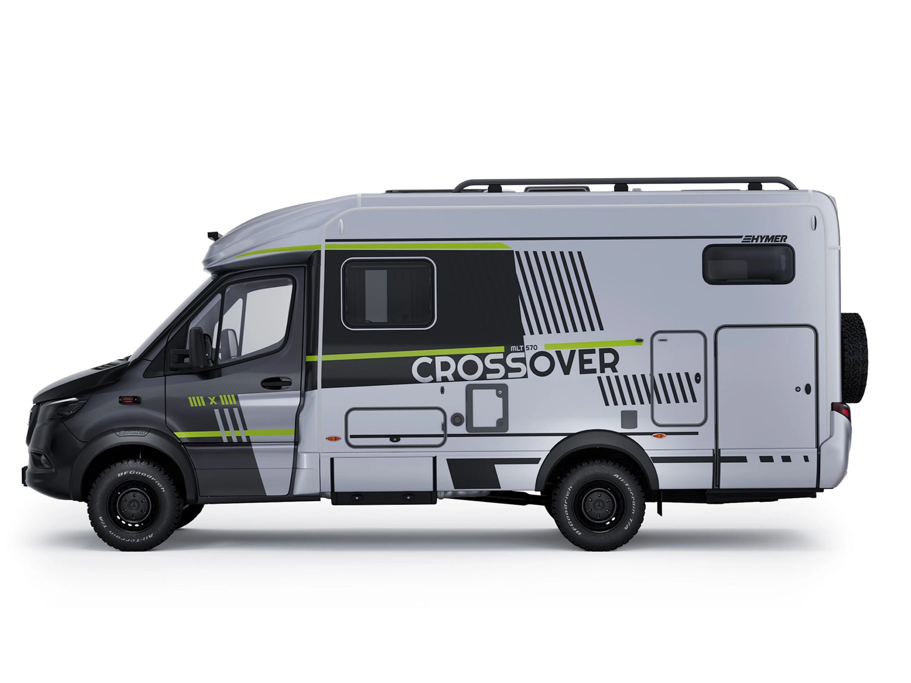 Hymer ML-T 570 CrossOver 4x4 Motorhome - Left