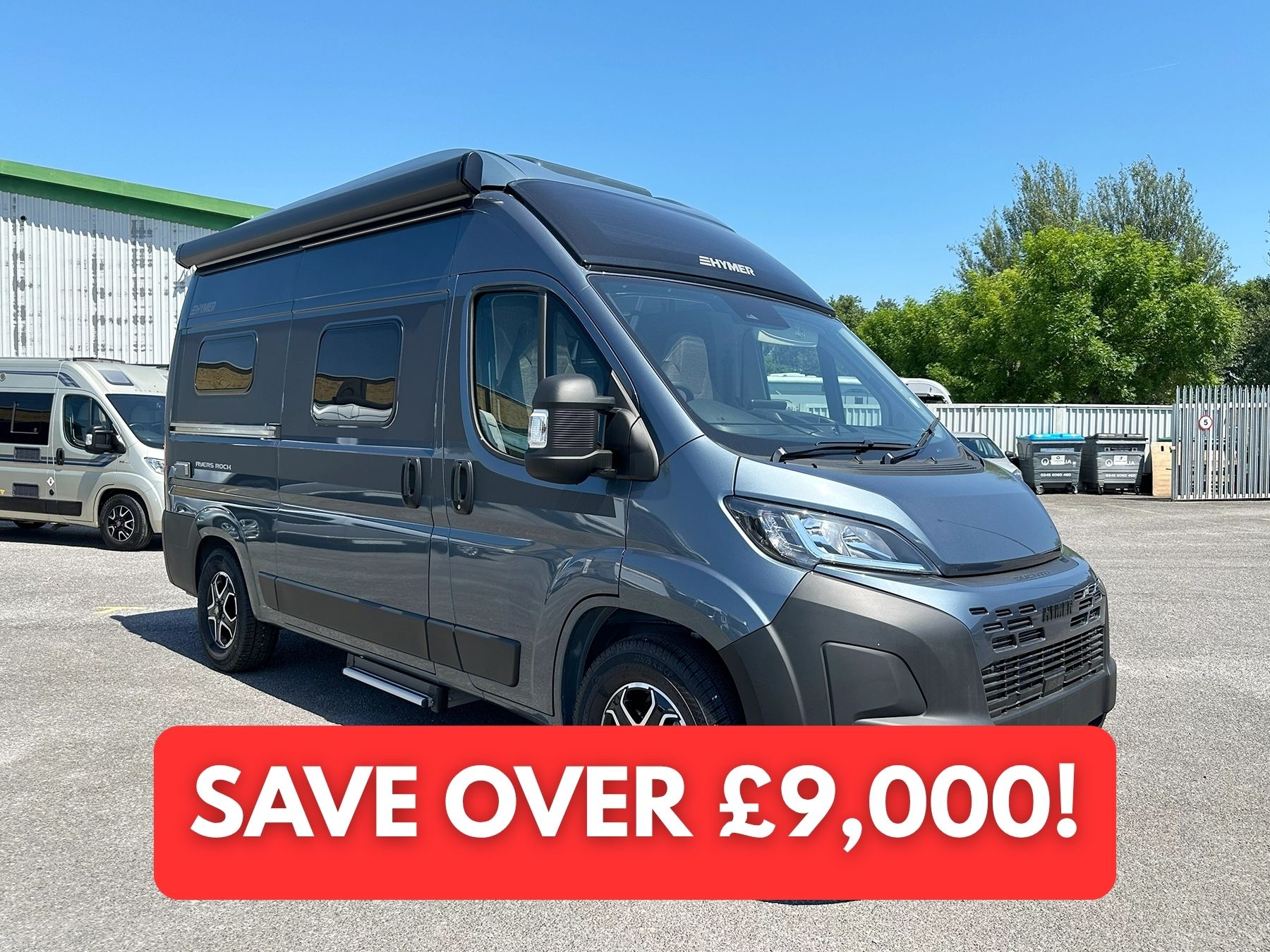 Hymer Ayres Rock Pop Top Exterior Main Image SAVINGS