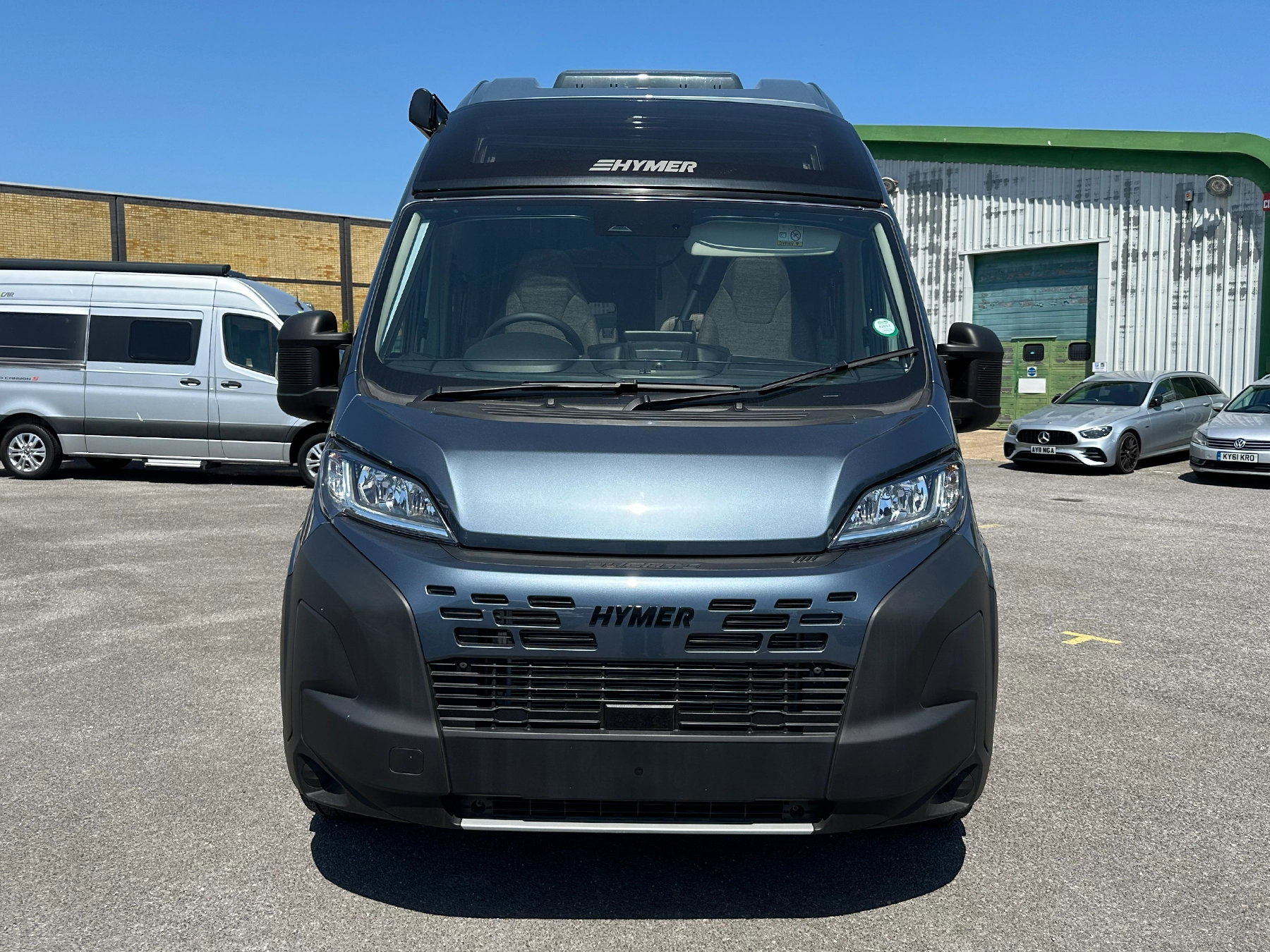 Hymer Ayres Rock Pop Top Exterior Front