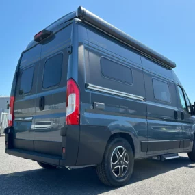 Hymer Ayres Rock Pop Top Exterior Rear Left Side