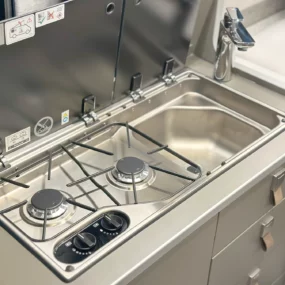 Hymer Ayres Rock Pop Top Kitchen Sink & Hob