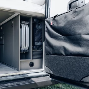 Hymer Yellowstone Campervan - Garage Storage