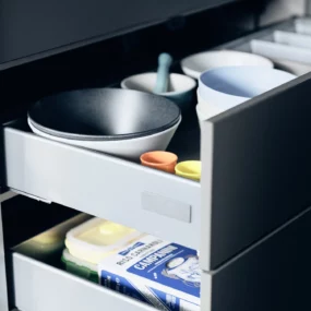 Hymer Yellowstone Campervan - Kitchen Drawers