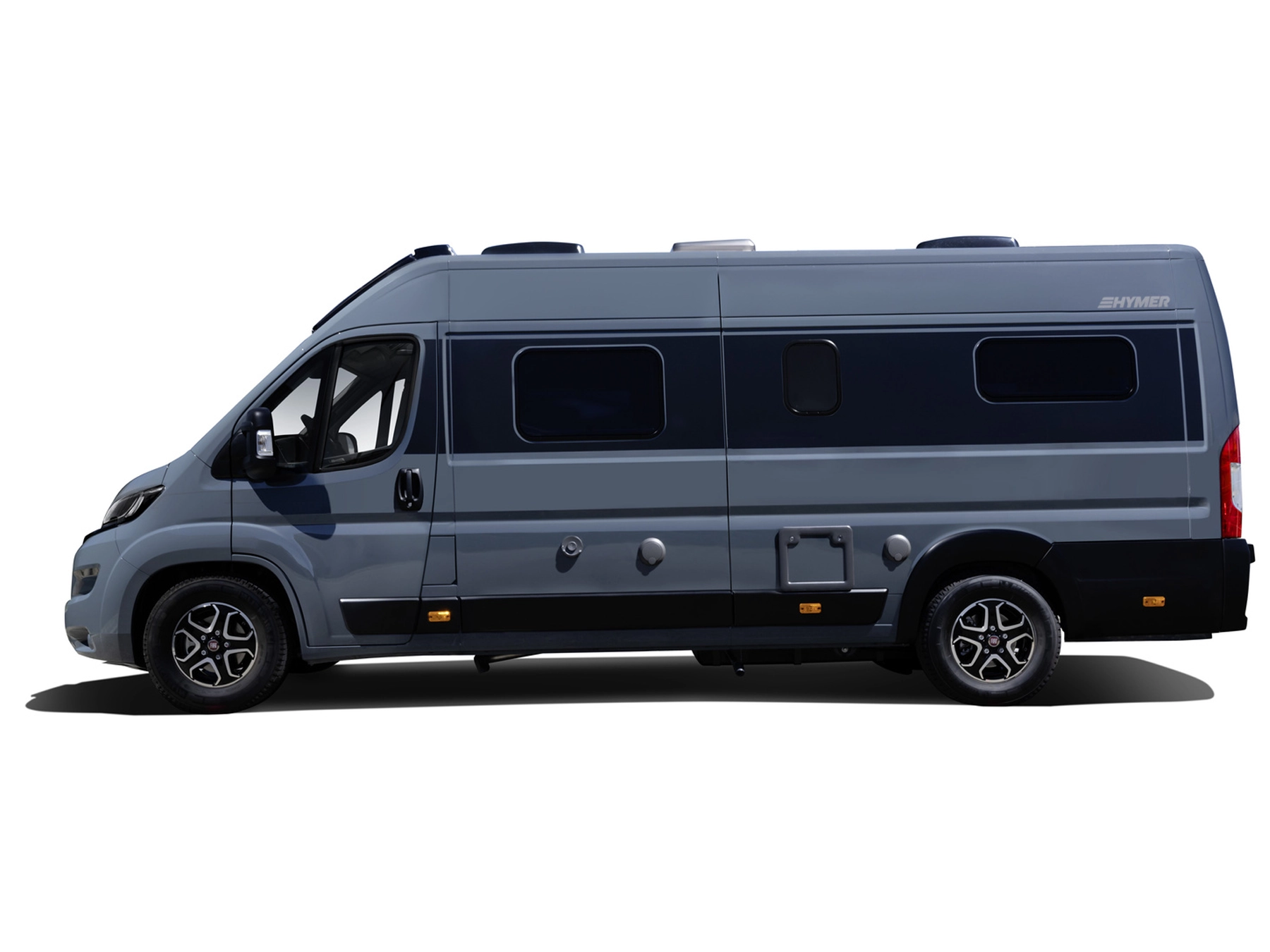 Hymer Yellowstone Campervan - Left Side