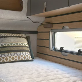 Hymer ML-T 570 Xperience Bedroom Window and Cushions