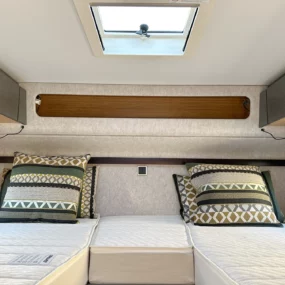 Hymer ML-T 570 Xperience Overhead Skylight Bedroom