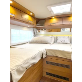 Carthago Chic C-Line I Motorhome - Bedroom Twin Beds Left