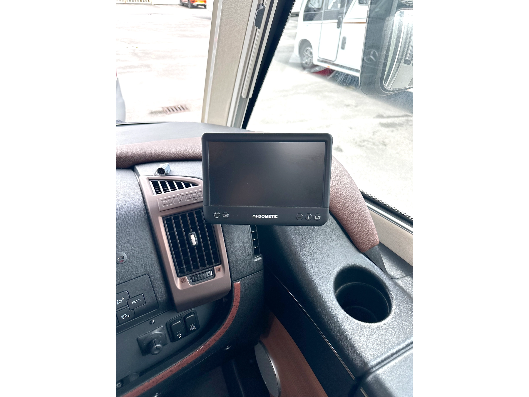 Carthago Chic C-Line I Motorhome - Cab Reversing Camera Screen