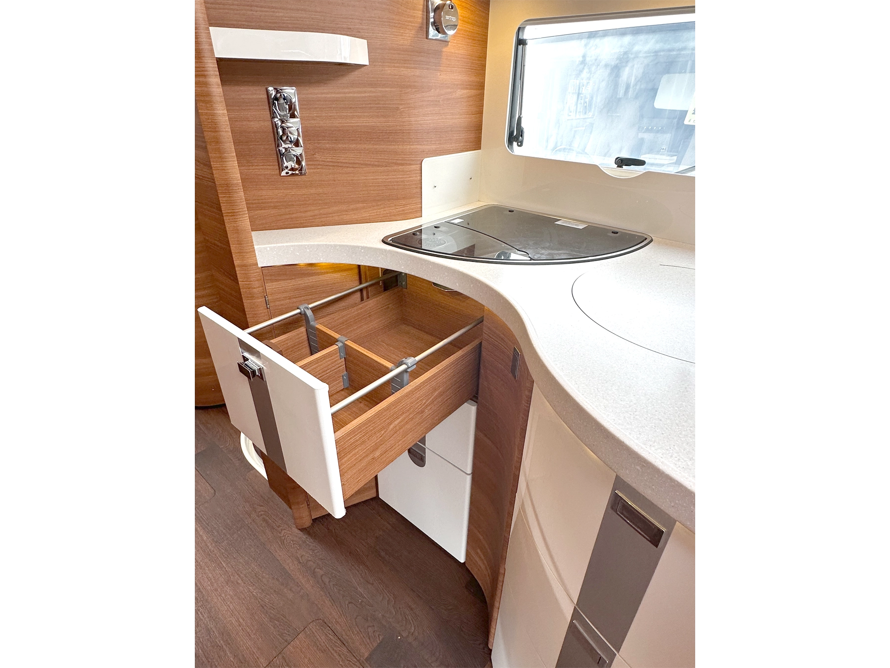 Carthago Chic C-Line I Motorhome - Kitchen Deep Drawer
