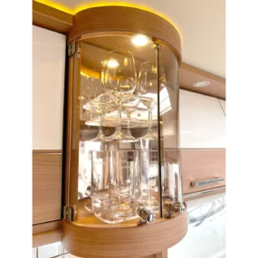 Carthago Chic C-Line I Motorhome - Kitchen Glasses Cabinet