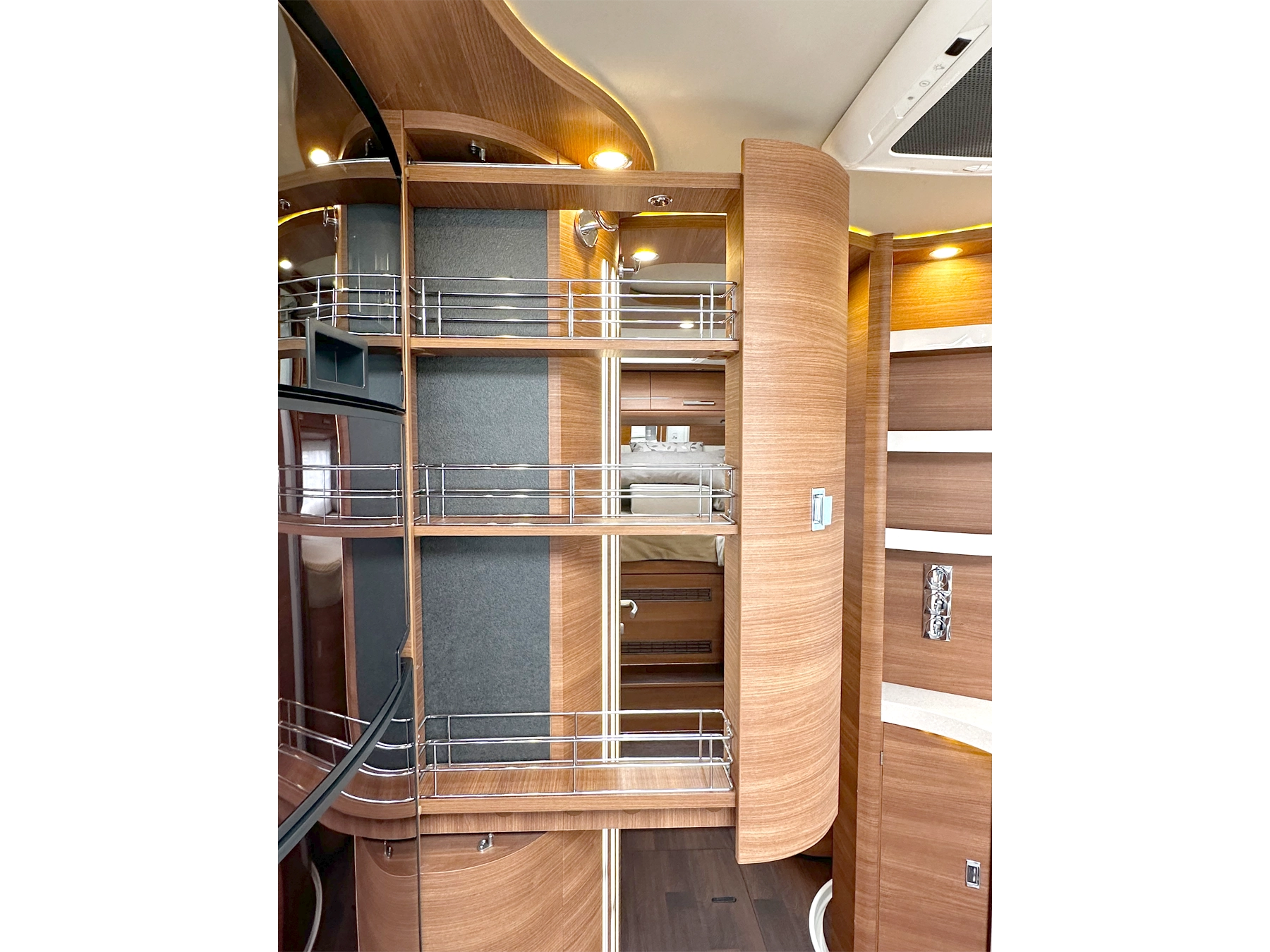 Carthago Chic C-Line I Motorhome - Kitchen Spice Rack