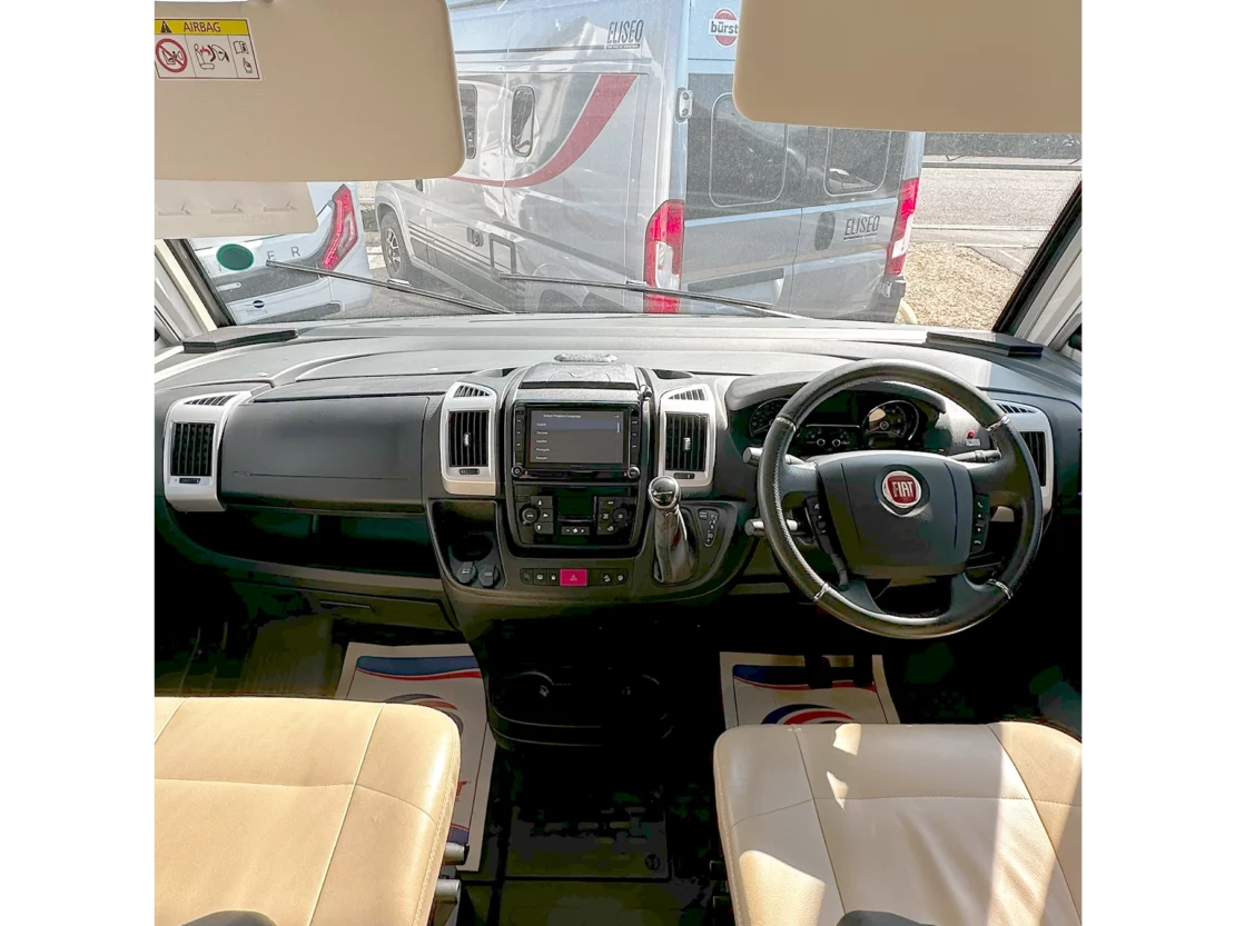 Burstner Elegance I 920G Motorhome Drivers cab