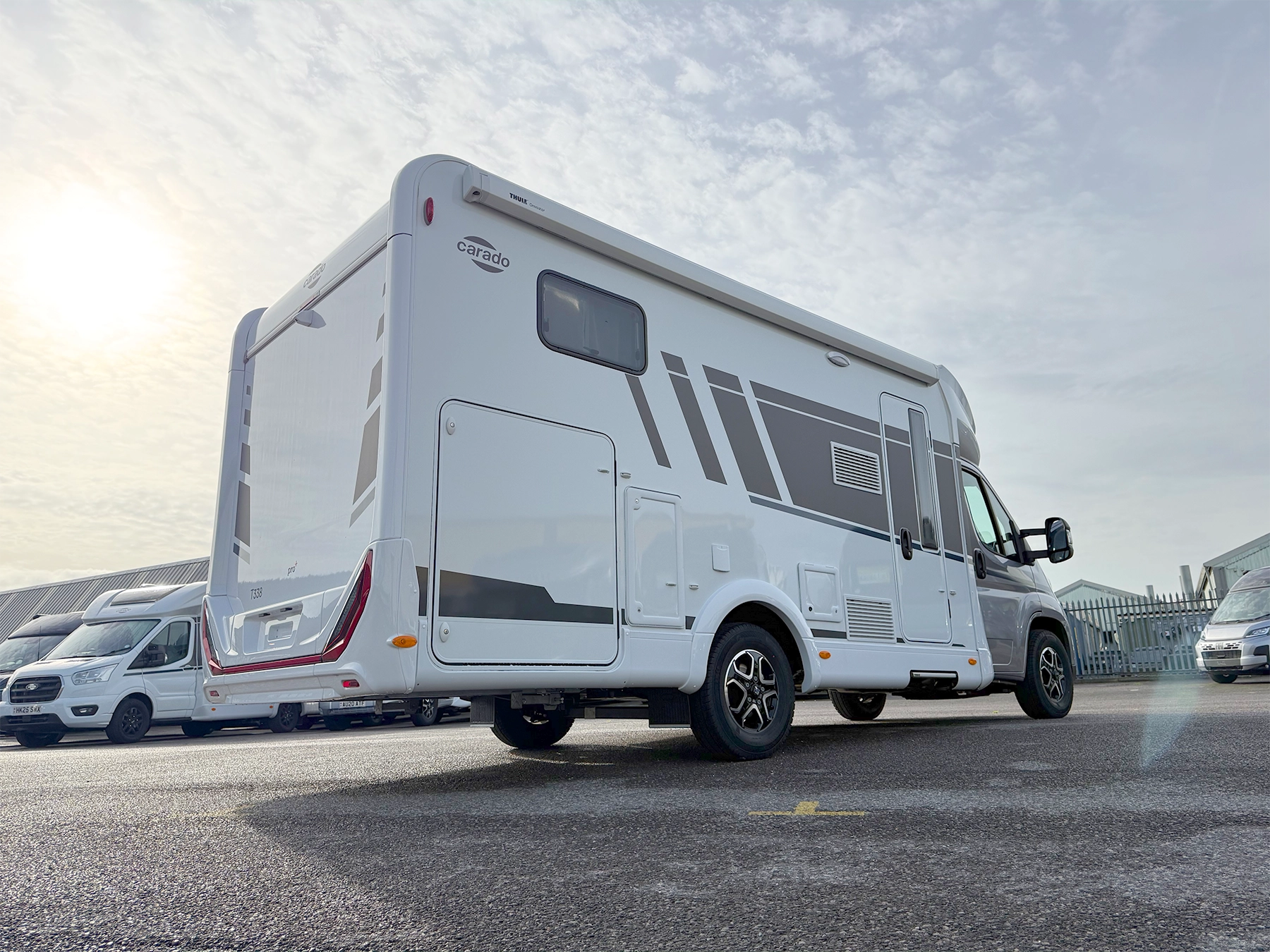 Carado T338 Pro Exterior Rear Left Side