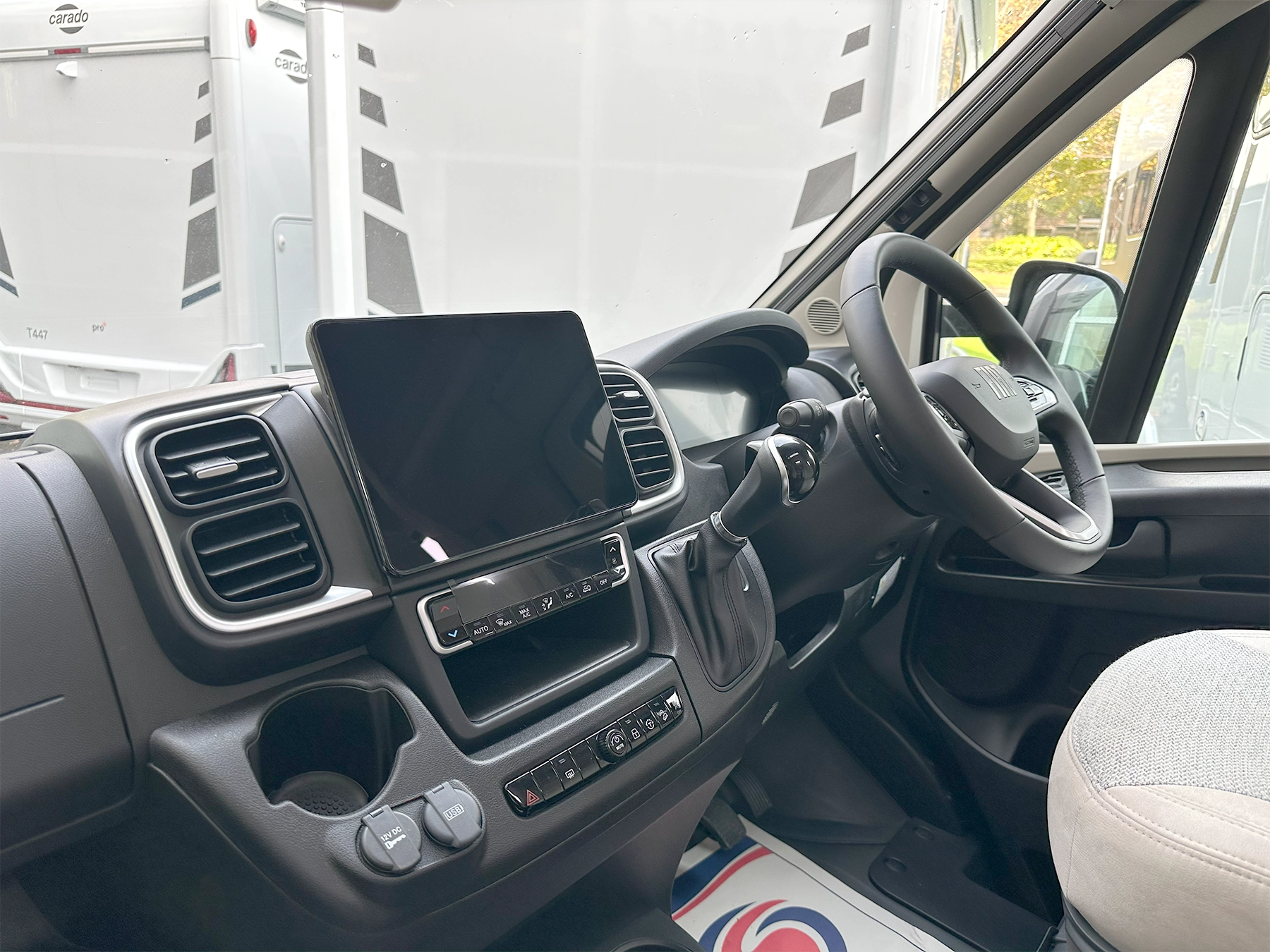 Carado T338 Pro Steering Wheel & Multimedia System