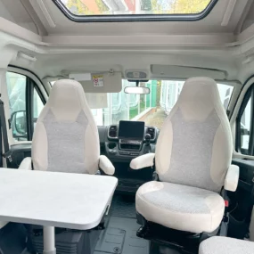 Carado T338 Pro Swivel Front Cab Seats