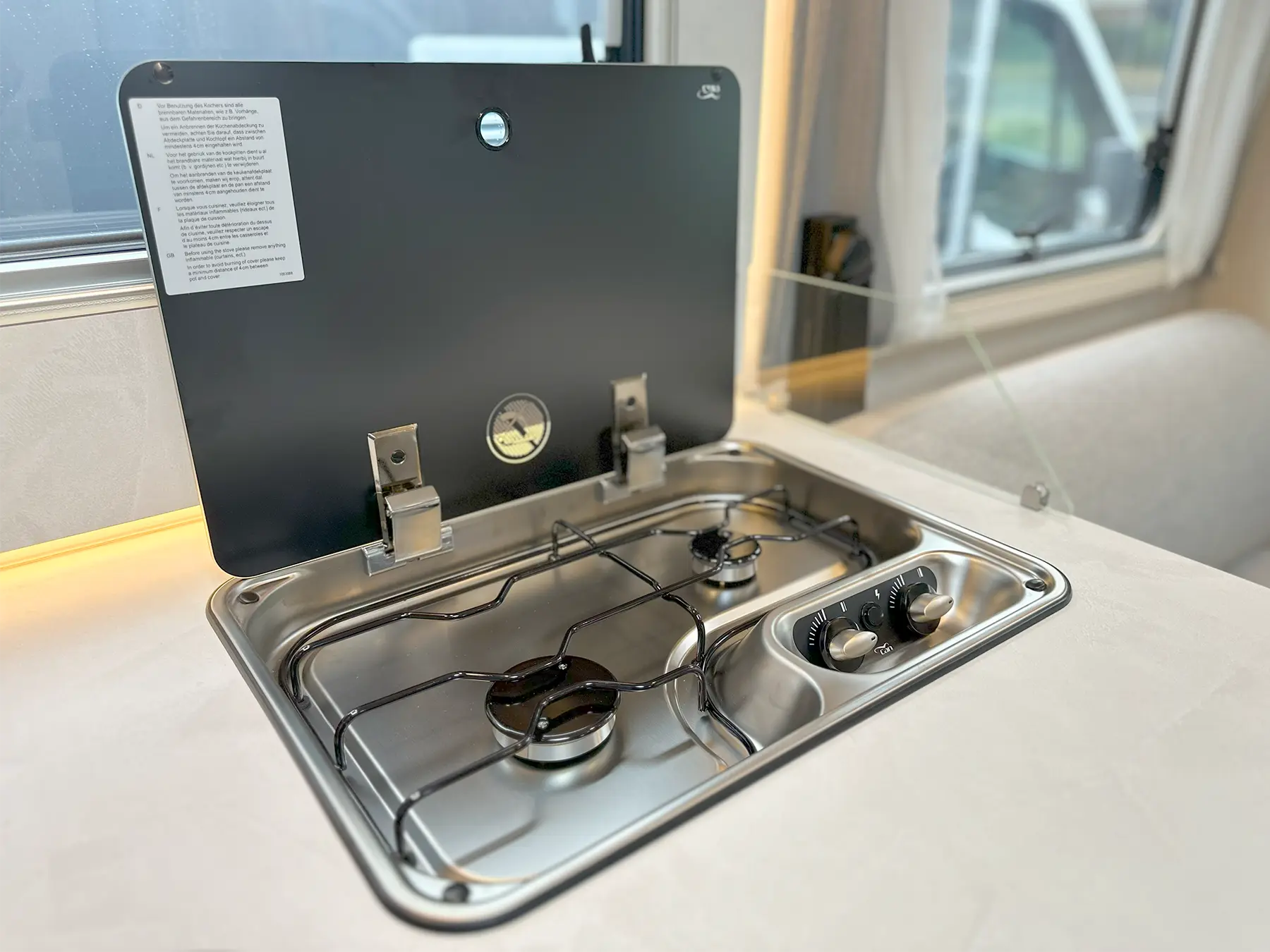 Carado T 457 Pro+ 2 Burner Gas Hob