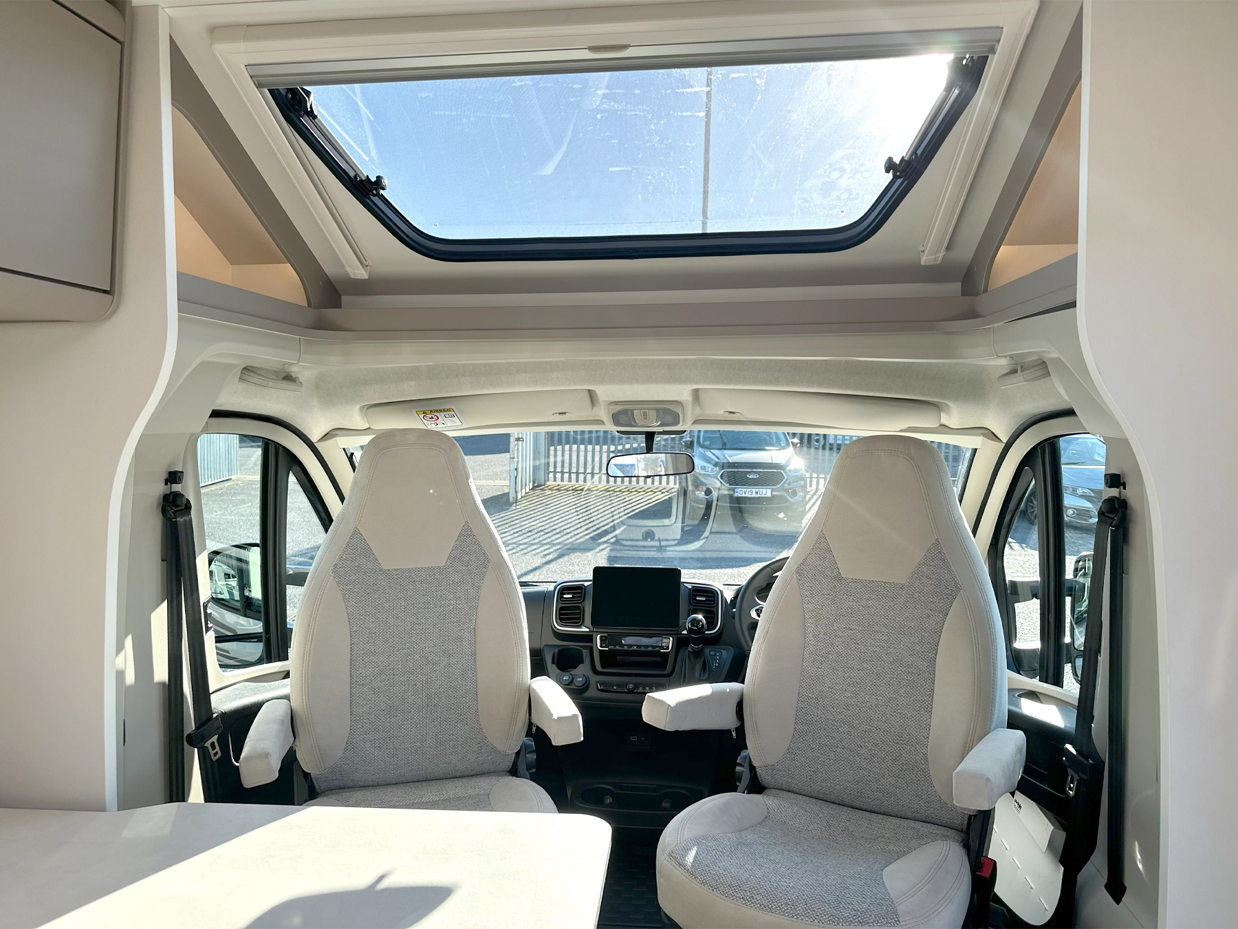 Carado T338 Pro Motorhome 7102 - Cab Skylight