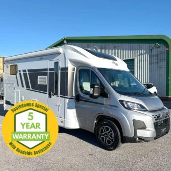 Carado T338 Pro Motorhome 7102 - Exterior Front Right BADGE