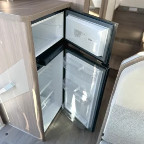 Carado T338 Pro Motorhome 7102 - Kitchen Fridge Open