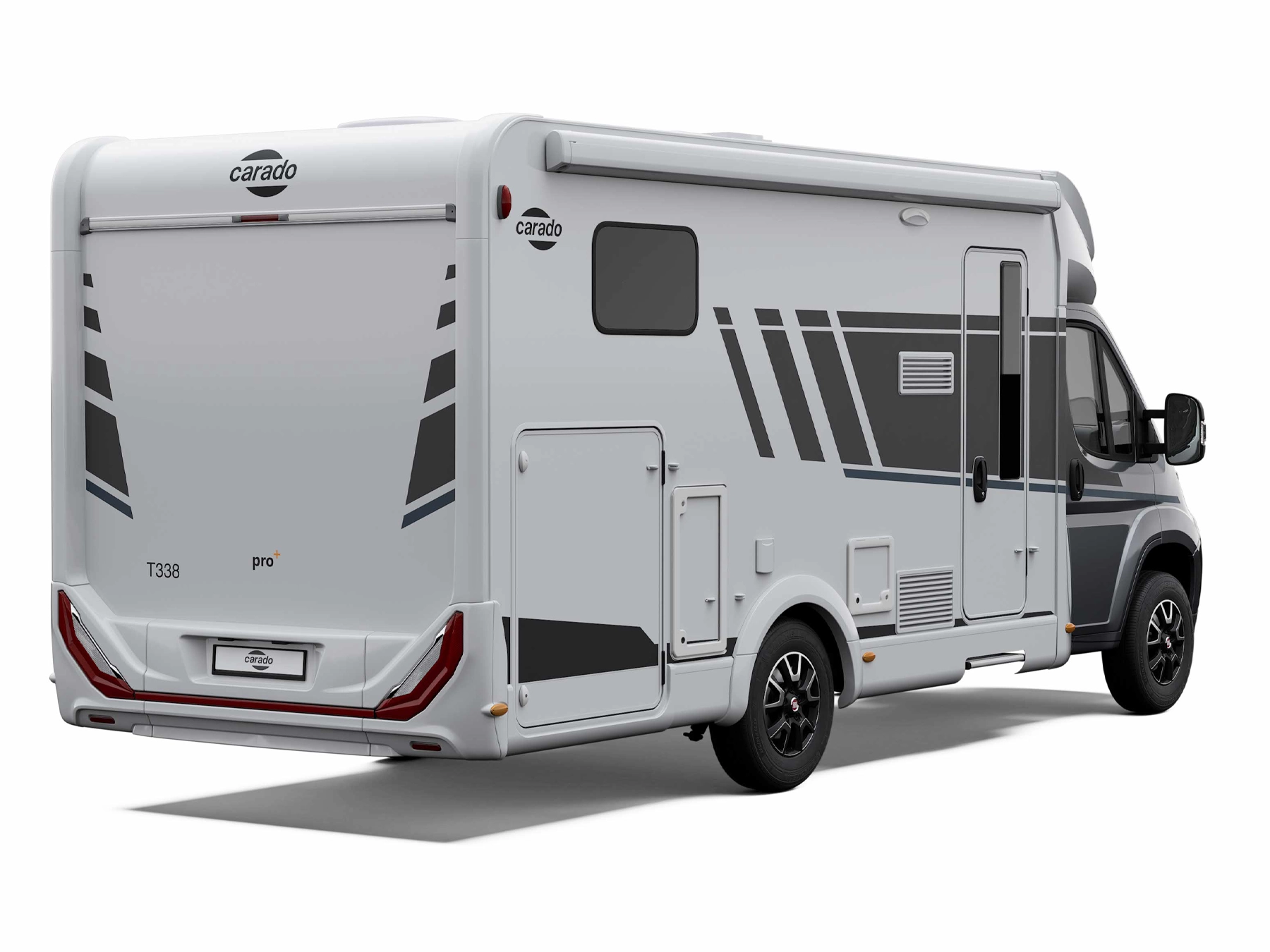 Carado T338 Pro Motorhome - Exterior Rear Right