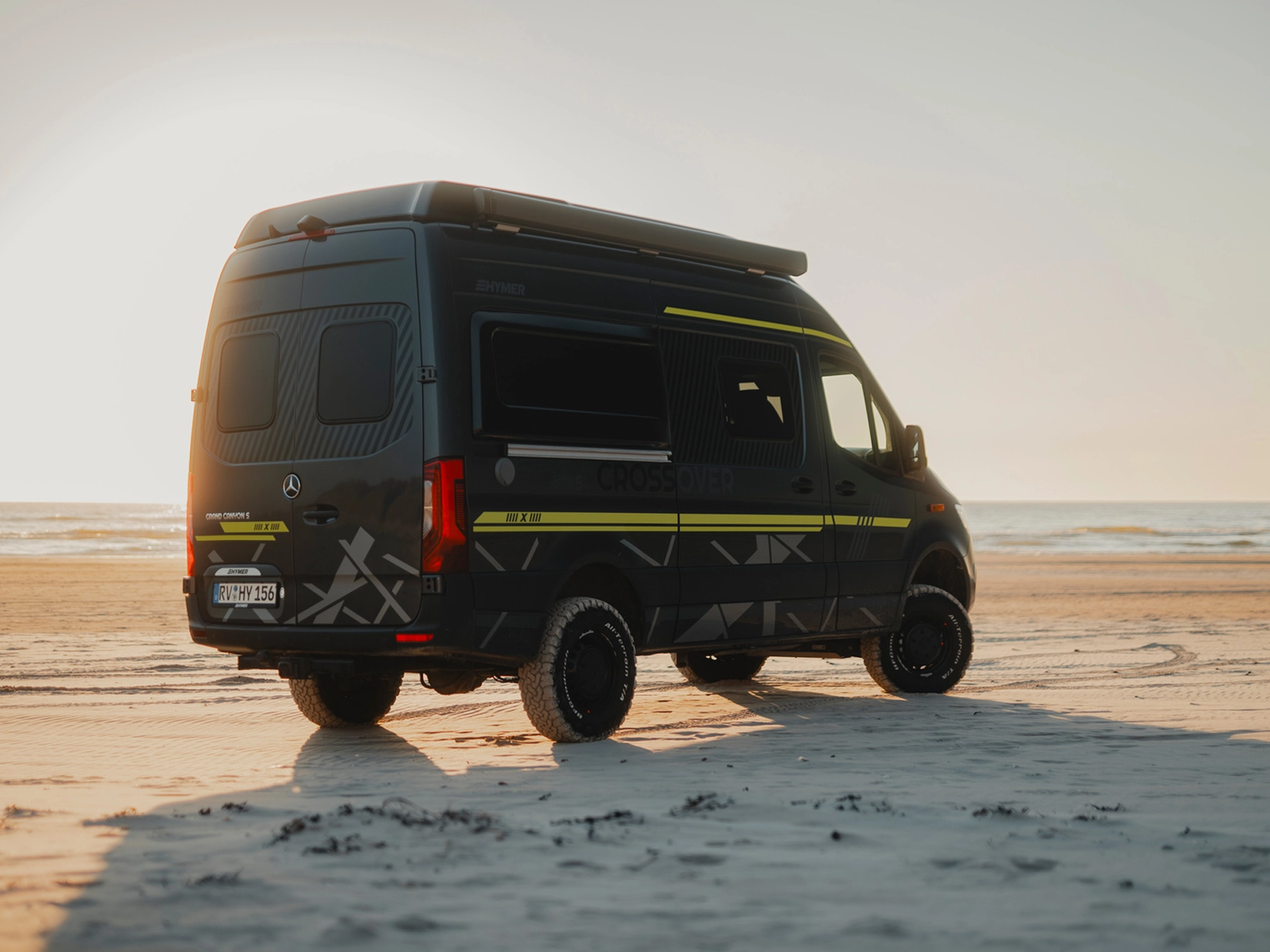 Hymer Grand Canyon S CrossOver Campervan - Beach