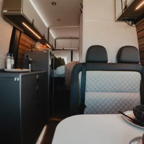 Hymer Grand Canyon S CrossOver Campervan - Inside View