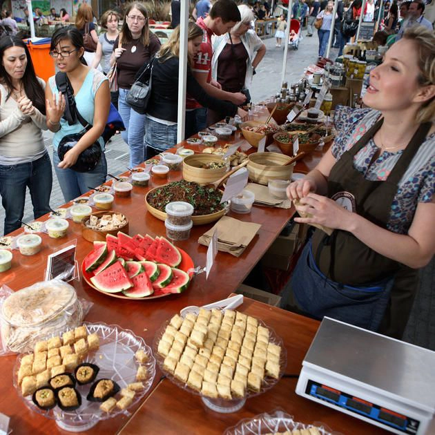 street-market Southdowns Music Festival