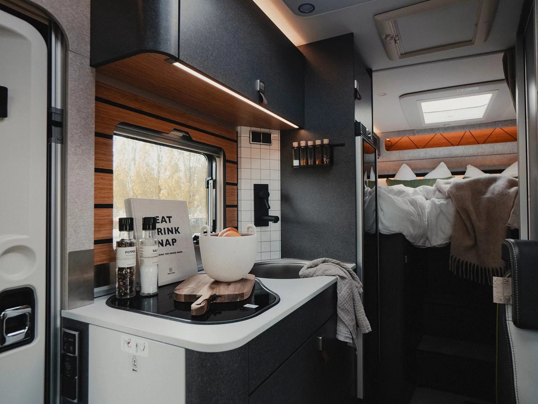 Hymer ML-T 570 CrossOver Motorhome - Kitchen View