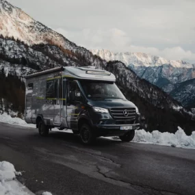 Hymer ML-T 570 CrossOver Motorhome - Snow Mountains