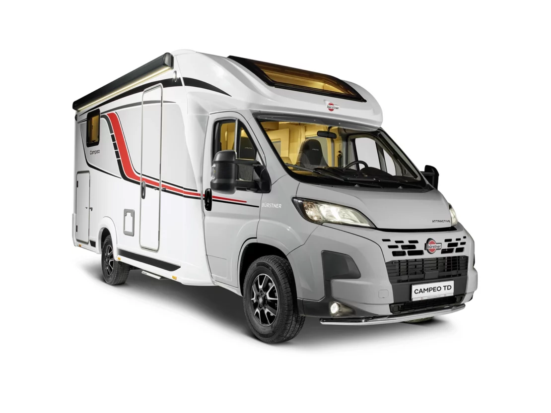 Burstner Campeo TD 736 G Motorhome - Exterior Front Right