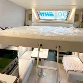 Burstner Campeo TD 736 G Motorhome Drop Down Bed