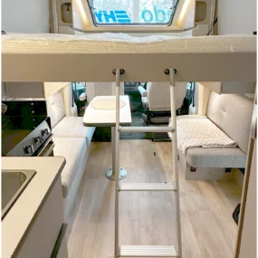 Burstner Campeo TD 736 G Motorhome Drop Down Bed Ladder