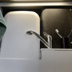 Hymer Grand Canyon Campervan - Bathroom Sink Up