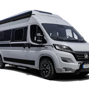 Hymer Grand Canyon Campervan - Exterior Front Right White