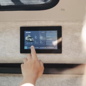 Hymer Grand Canyon Campervan - Interior Control Panel