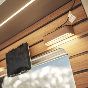 Hymer Grand Canyon Campervan - Interior Slat Wall Light
