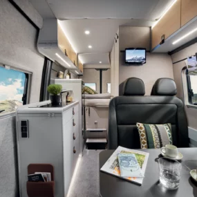 Hymer Grand Canyon S600 Campervan - Interior Pearl Grey
