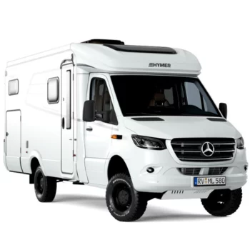 Hymer ML-T 580 Motorhome FO100100 - Exterior Front Right THUMB