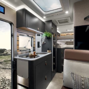 Hymer ML-T 580 Motorhome FO100100 - Kitchen Dark