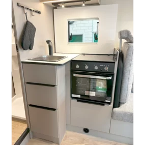 Burstner Campeo TD 736 G Motorhome Kitchen Area