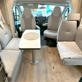 Burstner Campeo TD 736 G Motorhome Lounge area