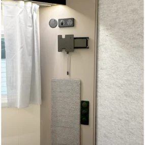 Burstner Campeo TD 736 G Motorhome TV Bracket Bedroom