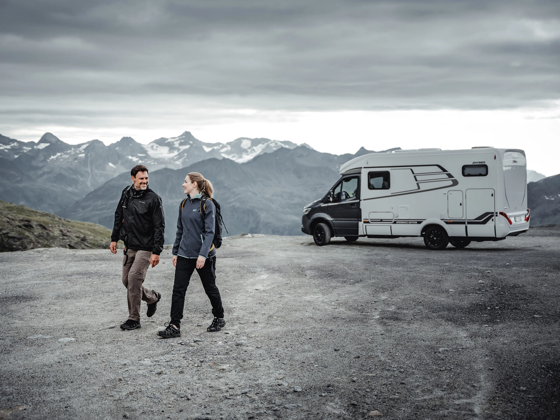 Hymer ML-T Xperience Motorhome FO100130 - Exterior Lifestyle Hikers