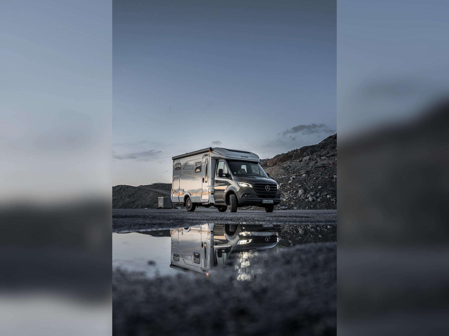 Hymer ML-T Xperience Motorhome FO100130 - Exterior Lifestyle Rocks